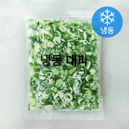 (KAD) 냉동 대파 5mm 1kg