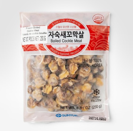 (수협) 자숙 새꼬막살 250G