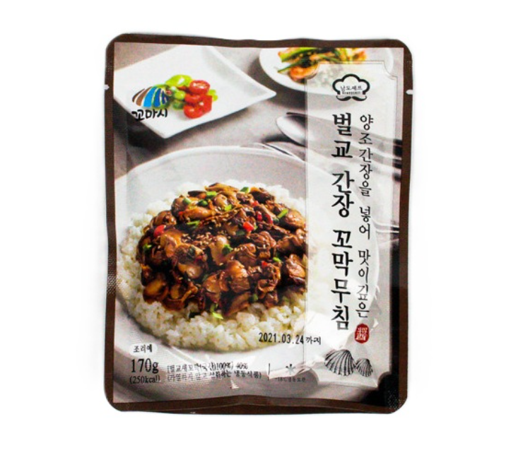 벌교) 꼬막 벌교 간장 꼬막 무침 170G