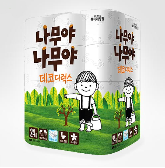 (잘풀리는집) 나무야나무야 디럭스 3겹 25M