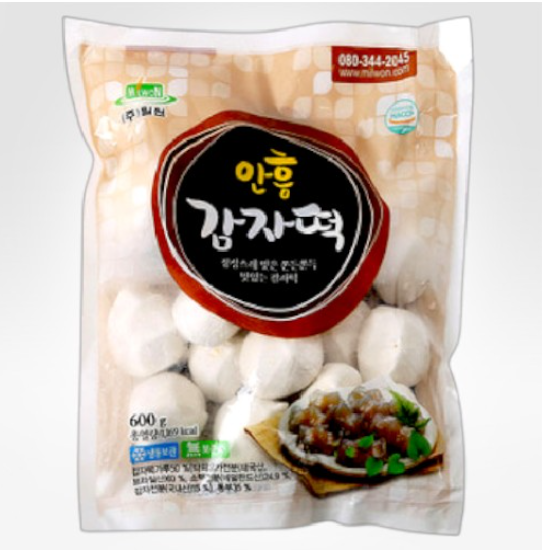 (밀원) 안흥 감자떡 600G